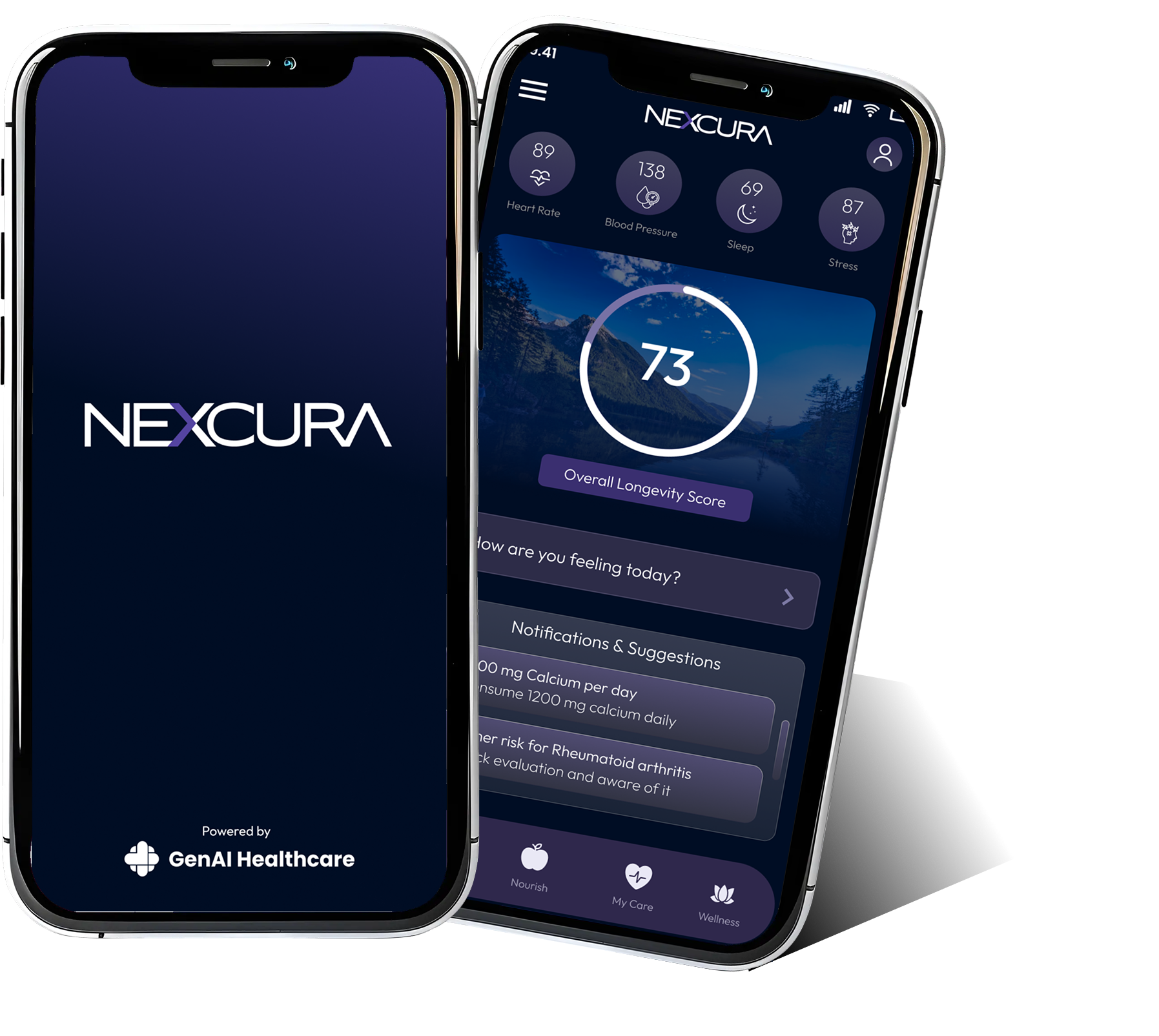 NexCura Product Interface